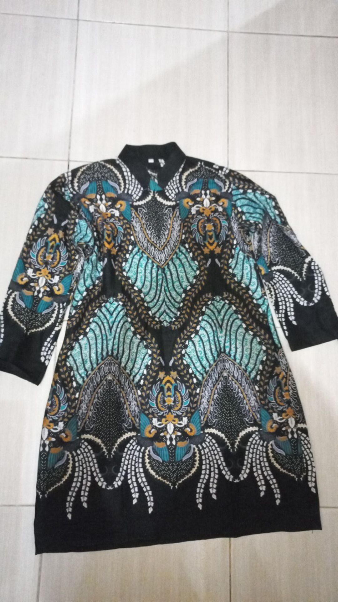 Terlaris Serut Genes Jelita Tunic Navbor Yelbor Whitbor Creambor Tunik Batik Modern Hrb030 Dolbidob.