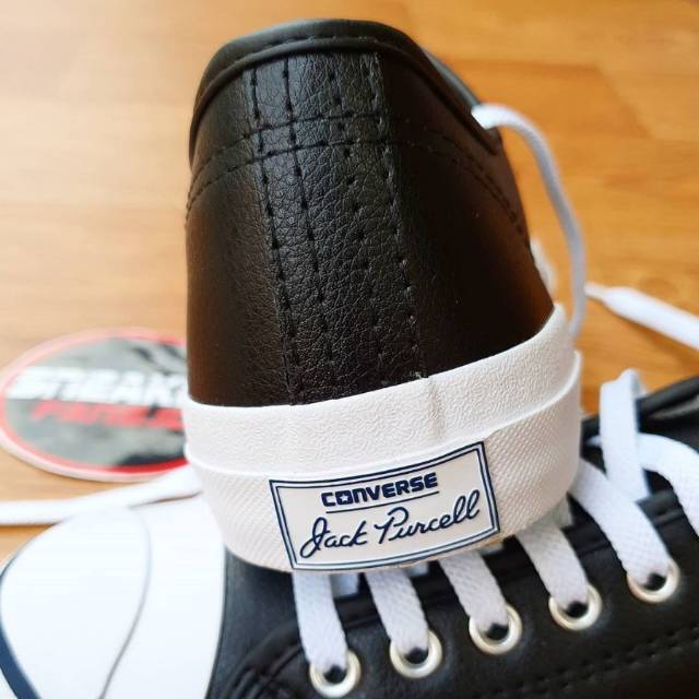 jack purcell tumbled leather