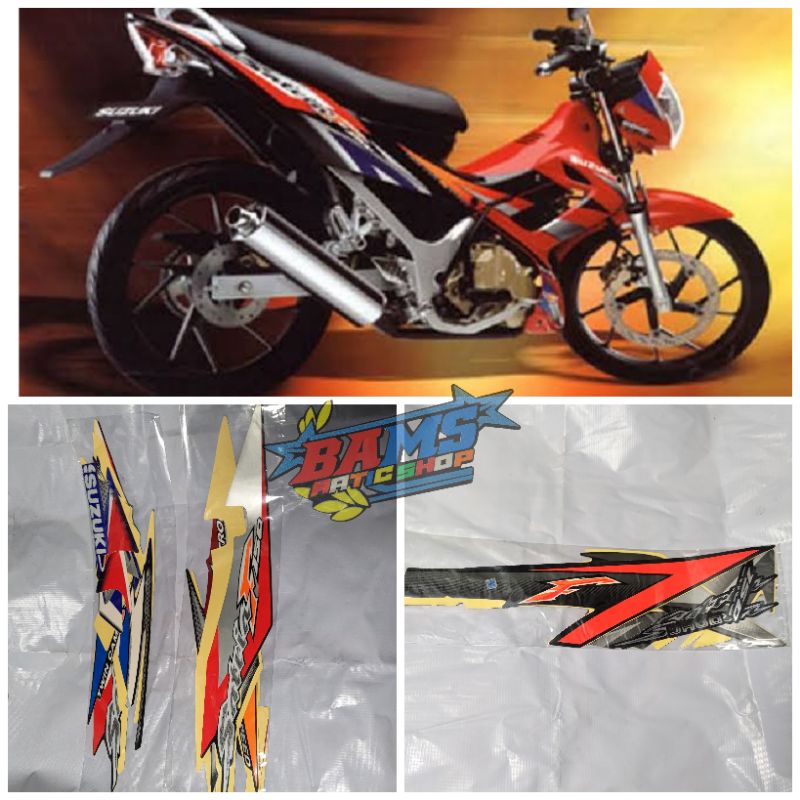 striping striker satria fu 2005 cbu thailand