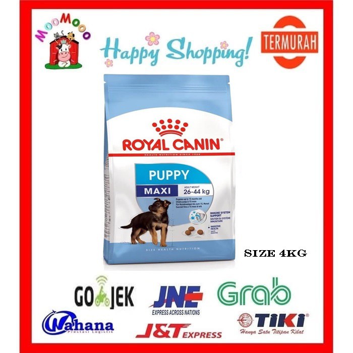 Royal Canin Maxi Junior 4Kg - Makanan Anjing / Dog Food