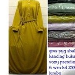 Best Seller/Super Murah/Gamis Jumbo Voxy/Busui Frendly/Cod