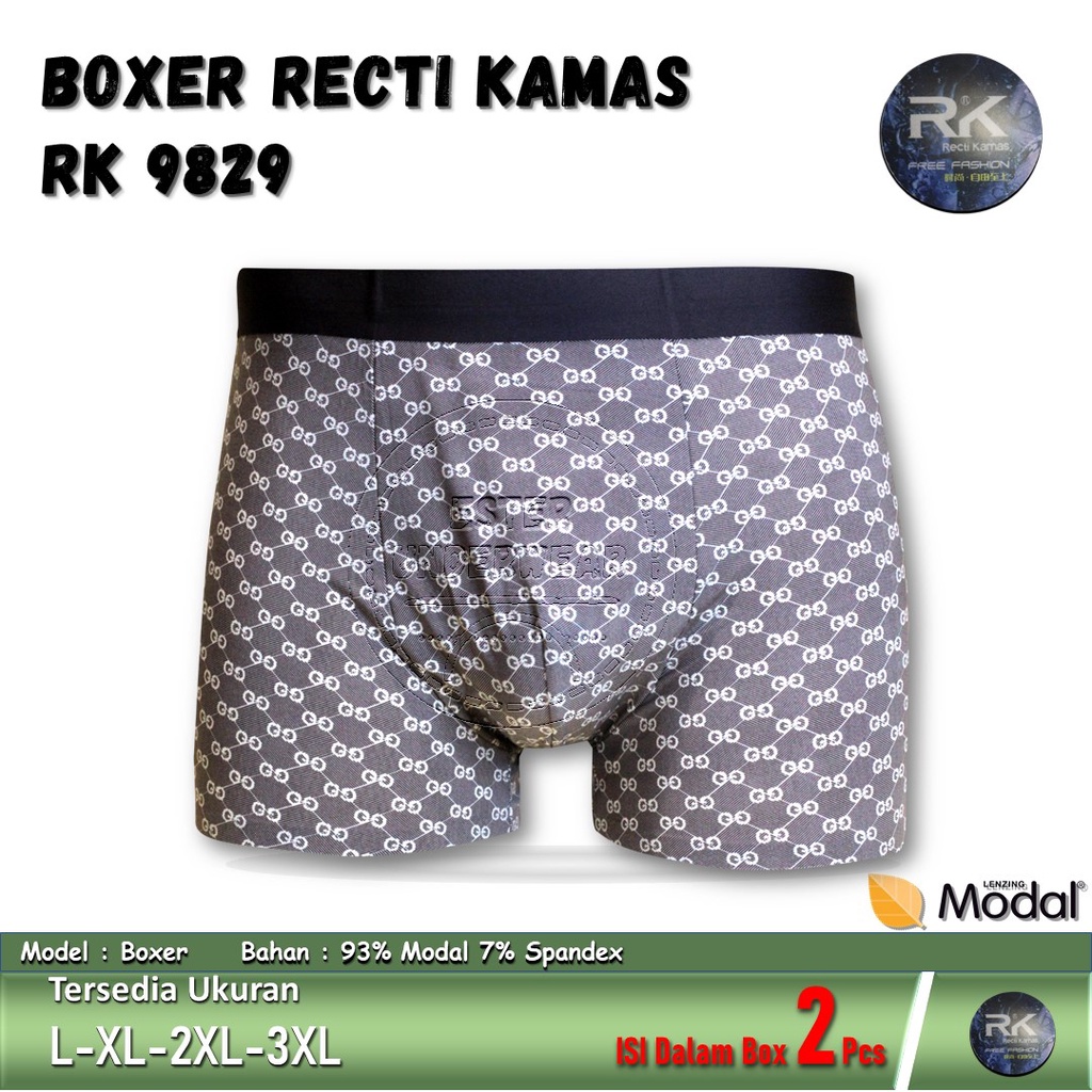 BOXER RECTI KAMAS RK 9829 IMPORT ISI 2