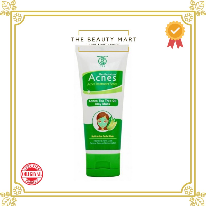 [BPOM] Acnes Tea Tree Oil Clay Mask 50g