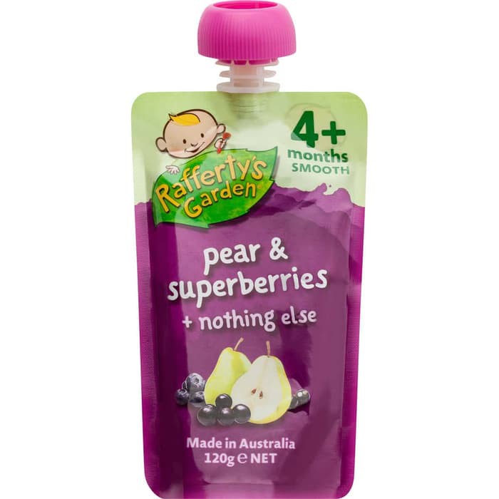Rafferty's Garden pear amp superberries 4+  120g