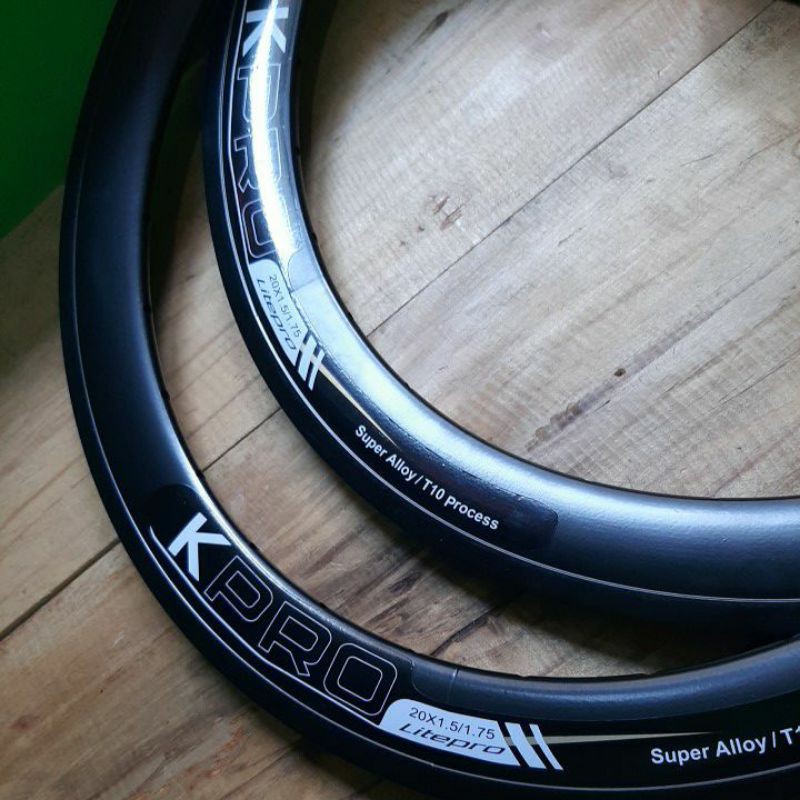 Rims sepeda 20 inc velg litepro 20 inc hole 28 dan 32 hole