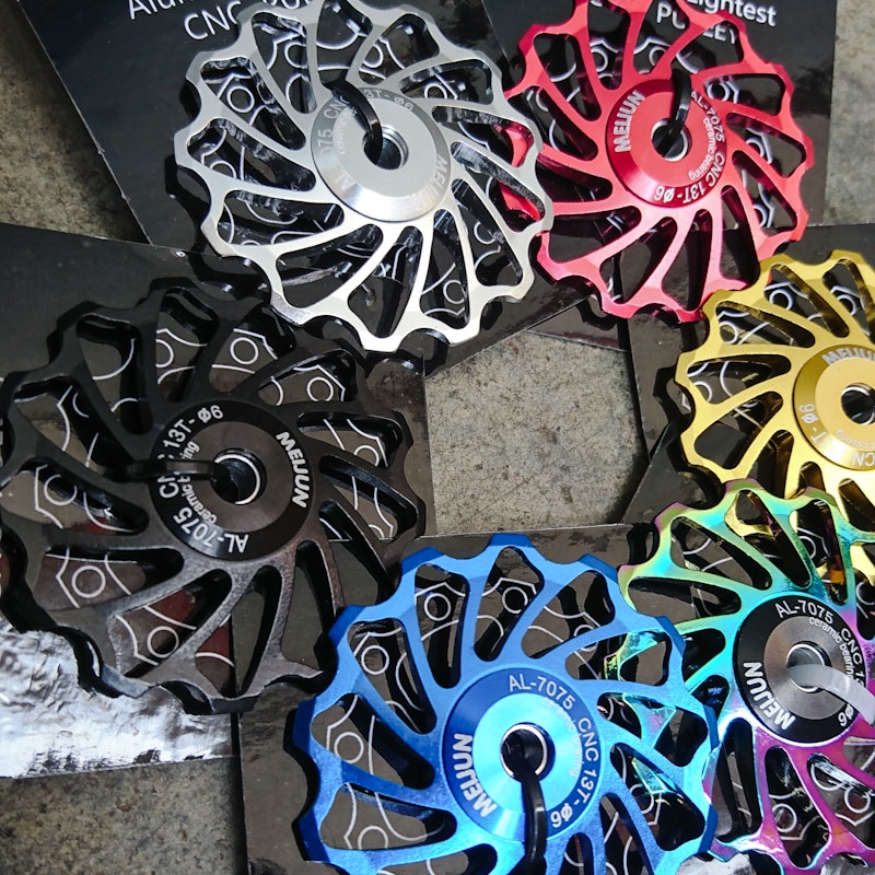 Pulley RD Meijun 13 T rear derailleur Ceramic Bearing Loncer Ringan