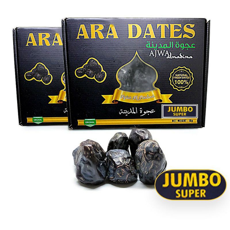

Kurma ajwa ARA DATES/Kurma nabi (1kg)