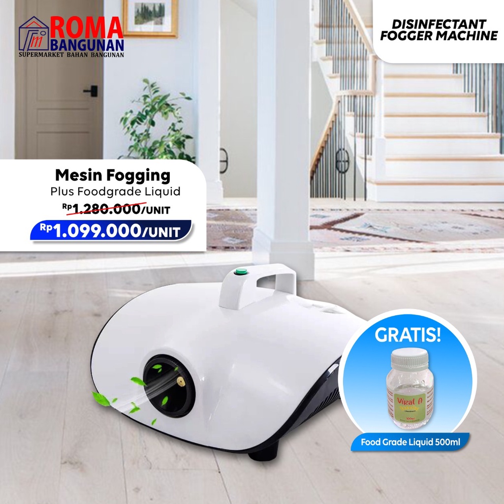 Mesin fogging desinfektan / mesin fogging mobil rumah / fogging desinfectant machine