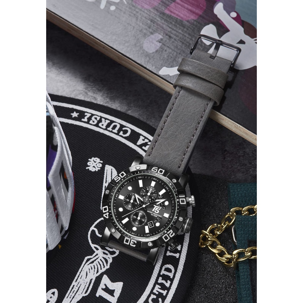 Jam Tangan PriaT5 Original Pria Cowok T5 H3855 G.SEH Chronograph/JAM TANGAN PRIA ORIGINAL T5 H 3855G Water Resistant 3 ATM,