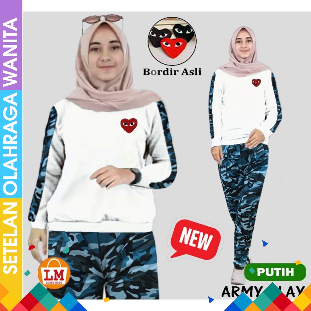 YOVIS Sports ORI KHUSUS JUMBO Stelan senam muslim baju senam wanita Zumba Baju senam wanita baju s