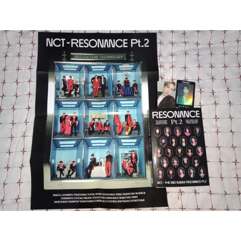 NCT 2020 Album Resonance pt. 2 (Arrival ver) // Shotaro Photocard Yangyang access card