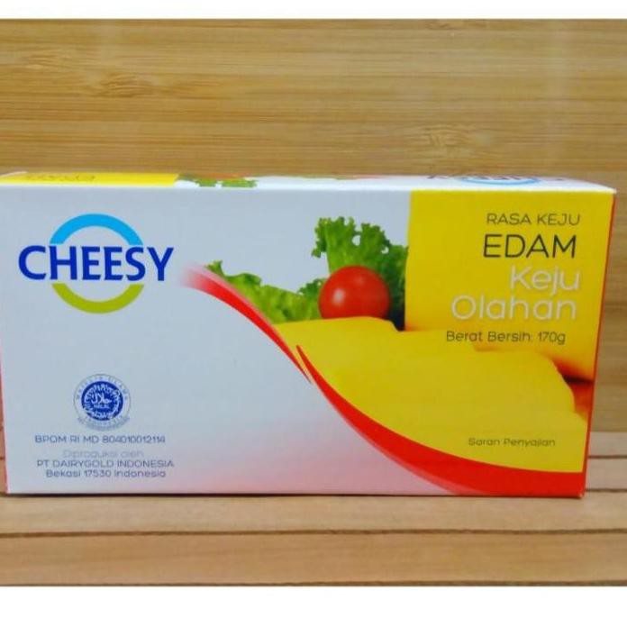 

Bisa COD Keju Cheesy Edam 170gr