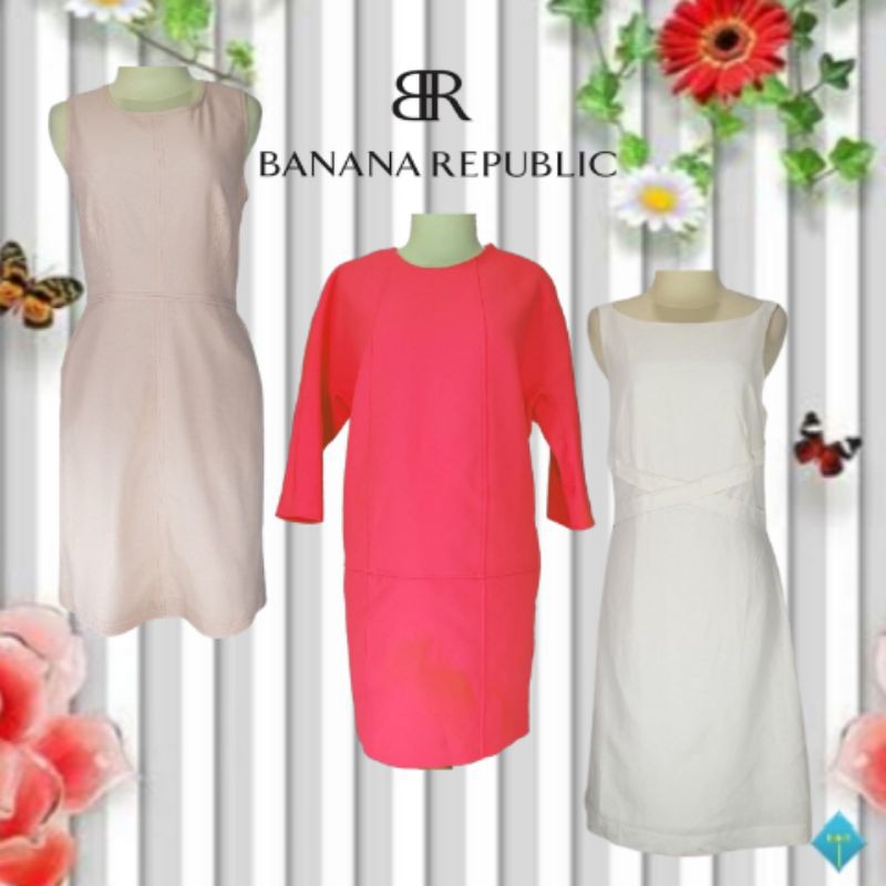 Baju Wanita Dress Formal Branded "BANANA REPUBLIC"