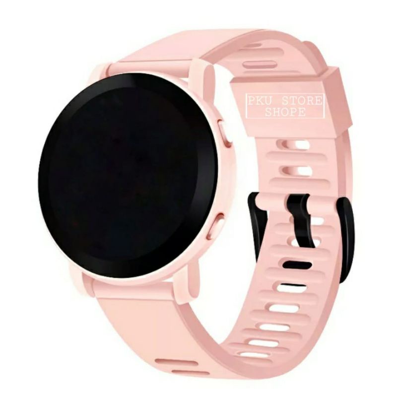 Jam Tangan LED Watch Top Quality Cewek Cowok Digital Strap Rubber Karet Bulat