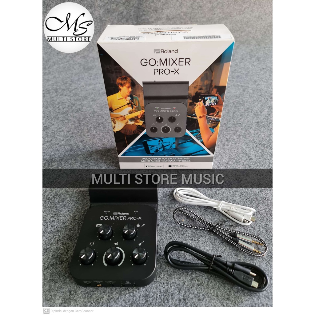 Roland Go Mixer Pro X  - Roland Go Mixer - Go Mixer Pro X - Original
