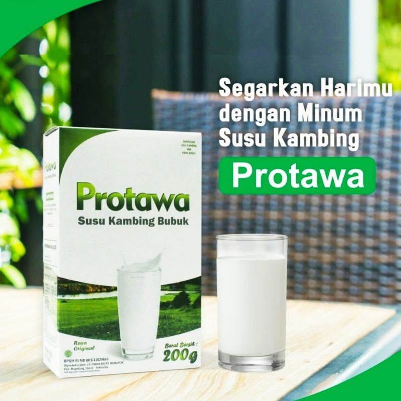

Susu Kambing Protawa Bubuk 200 Gram / Susu Kambing Etawa