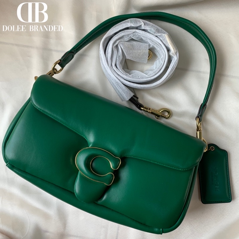 Coach Tabby Pillow 26 Shoulder Bag Green (0772)