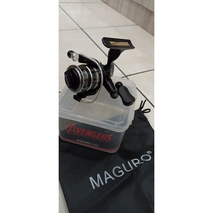 Reel Spining mini ultra light Maguro Avengers 800