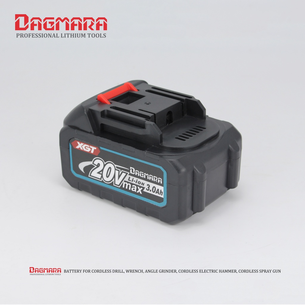 Dagmara XGT Baterai Cordless 21 Volt Battery Tegangan sebenarnya Batere Mesin Bor