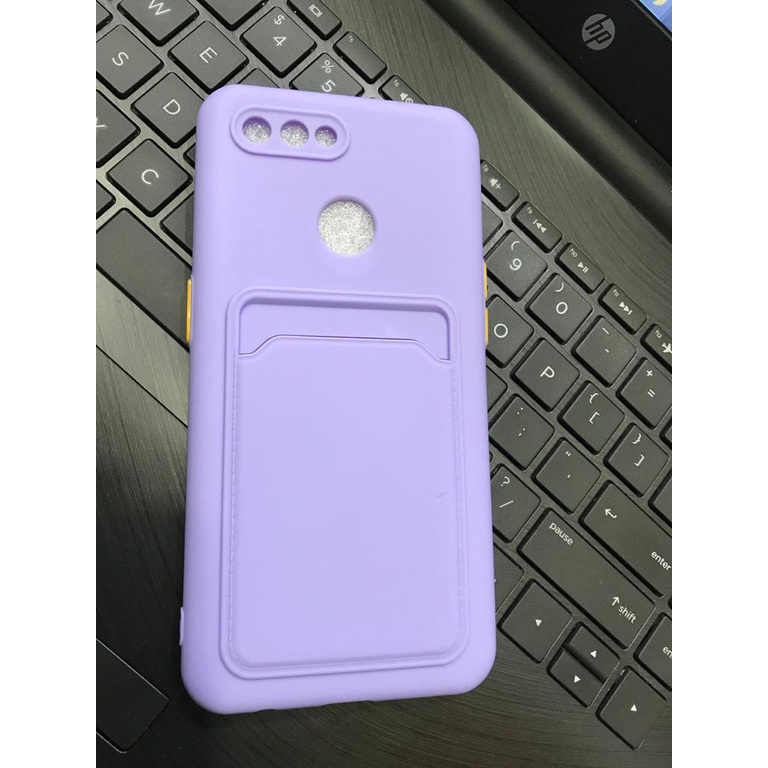 Case Slot Kartu Oppo A74 A11k A12 A5s A7 F9 A32 A33 A53 Casing Bahan Premium