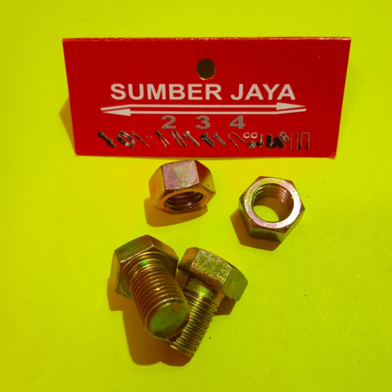 BAUT MUR 10 x 15 KUNING BMK PER 10 PCS