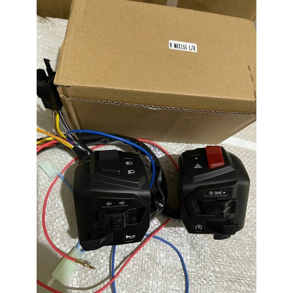 SAKLAR LAMPU  YAMAHA NMAX 155 OLD KIRI DAN KANAN 1 SET