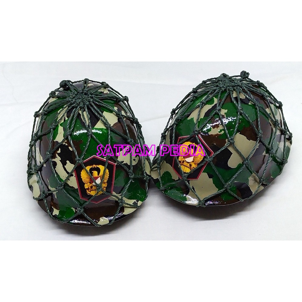 Miniatur Helm TNI AD - Pajangan Helm TNI AD