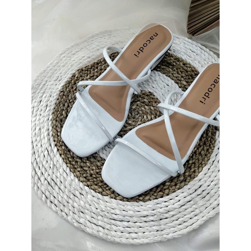 NACODRI - FREYA sandal tali wanita heels 3cm