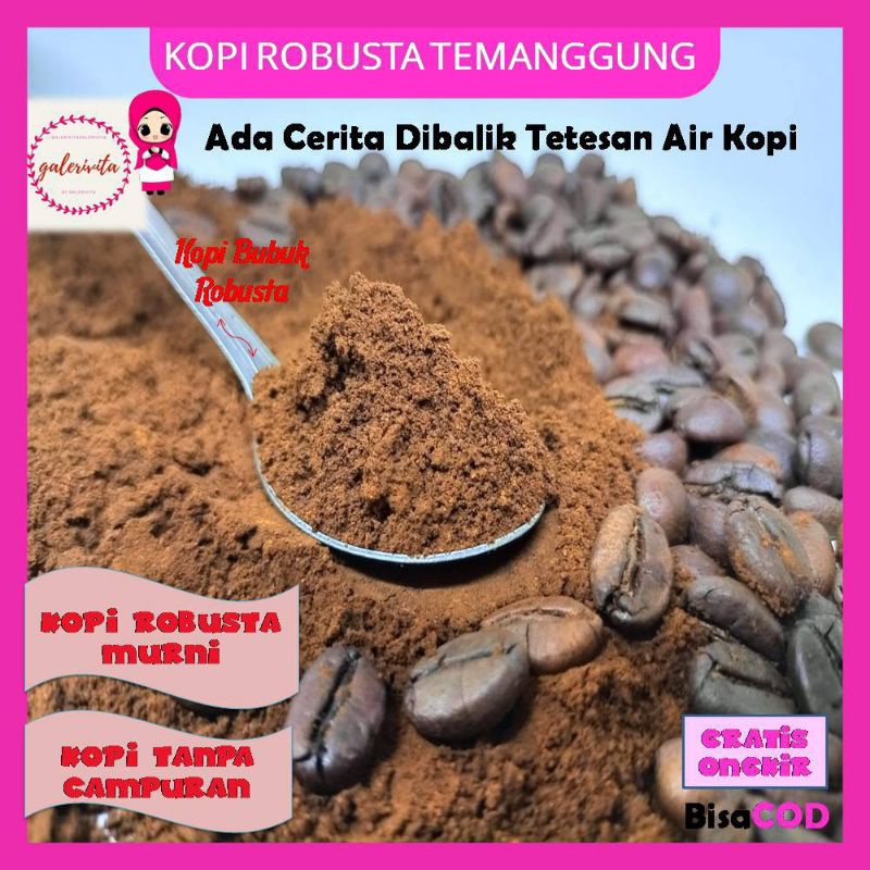 

Kopi Special Mix Robusta Temanggung Siap Seduh