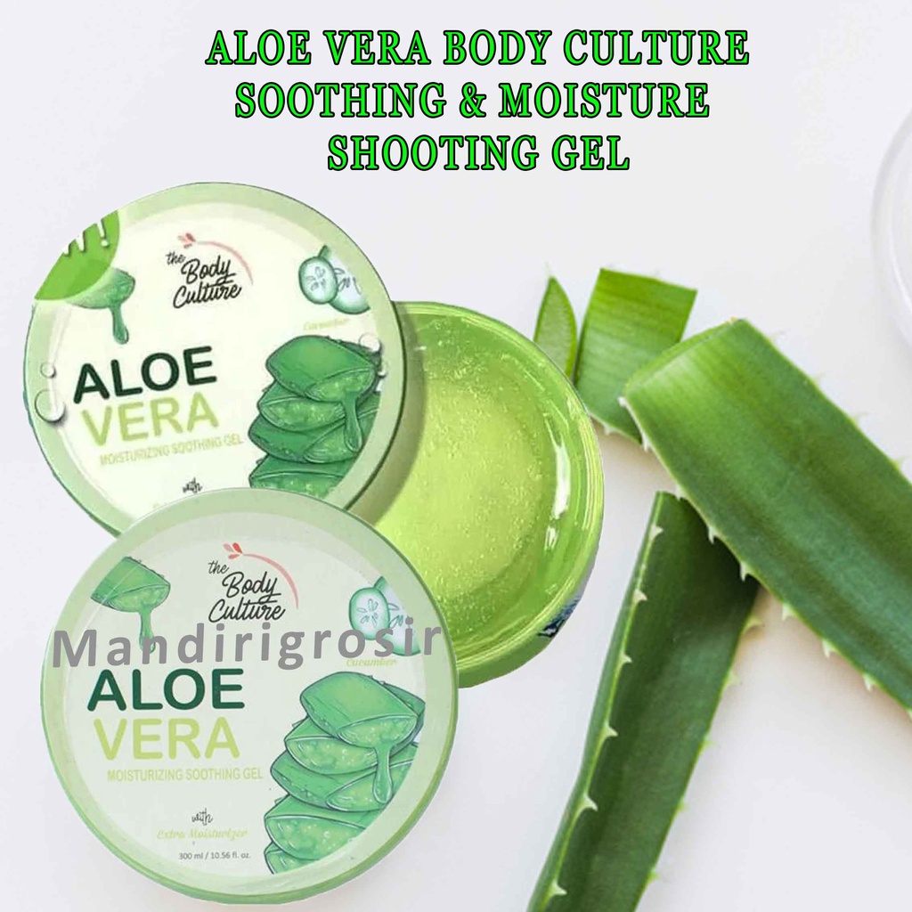 The Body Culture * AloeVera  * Soothing &amp; Moisture Soothing Gel * 300ml