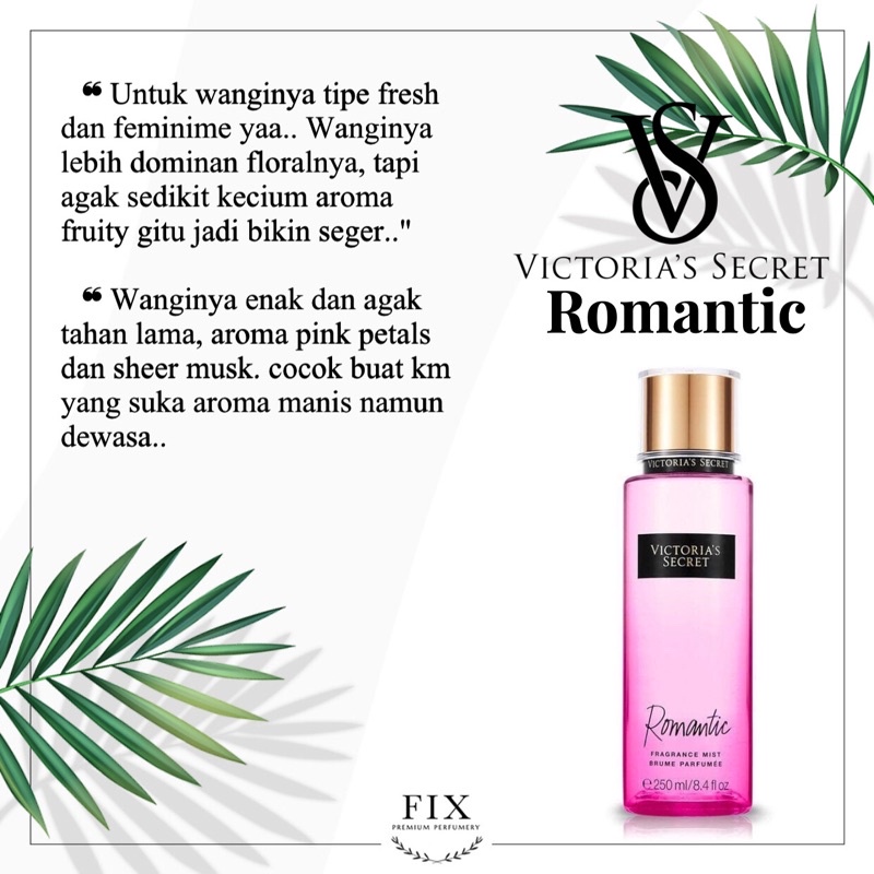 Fix Perfume - VICTORIA'S secret ROMANTIC