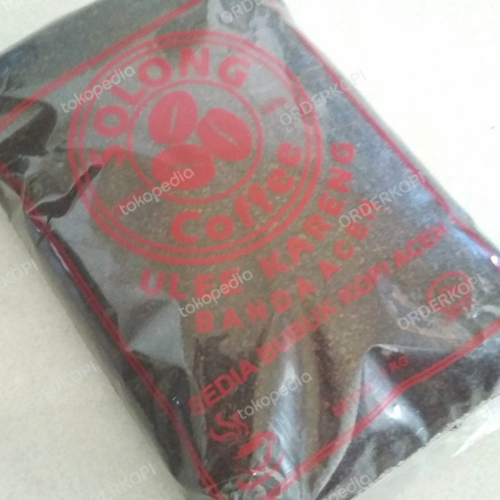 

Kopi Solong Khas Aceh | Bubuk Kasar 1 Kilogram