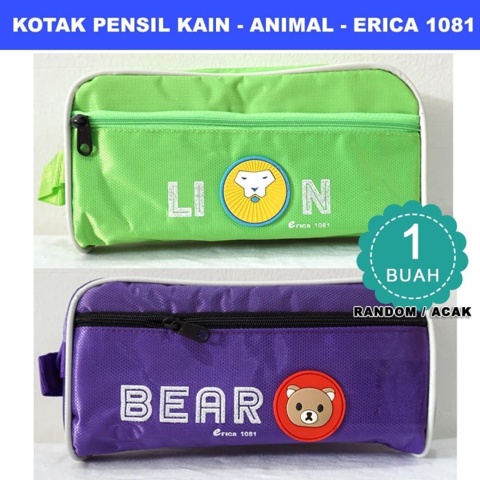 

Hemat Kotak Pensil Dompet Animal - Kotak Pensil Animal - Erica 1081 Hot Sale
