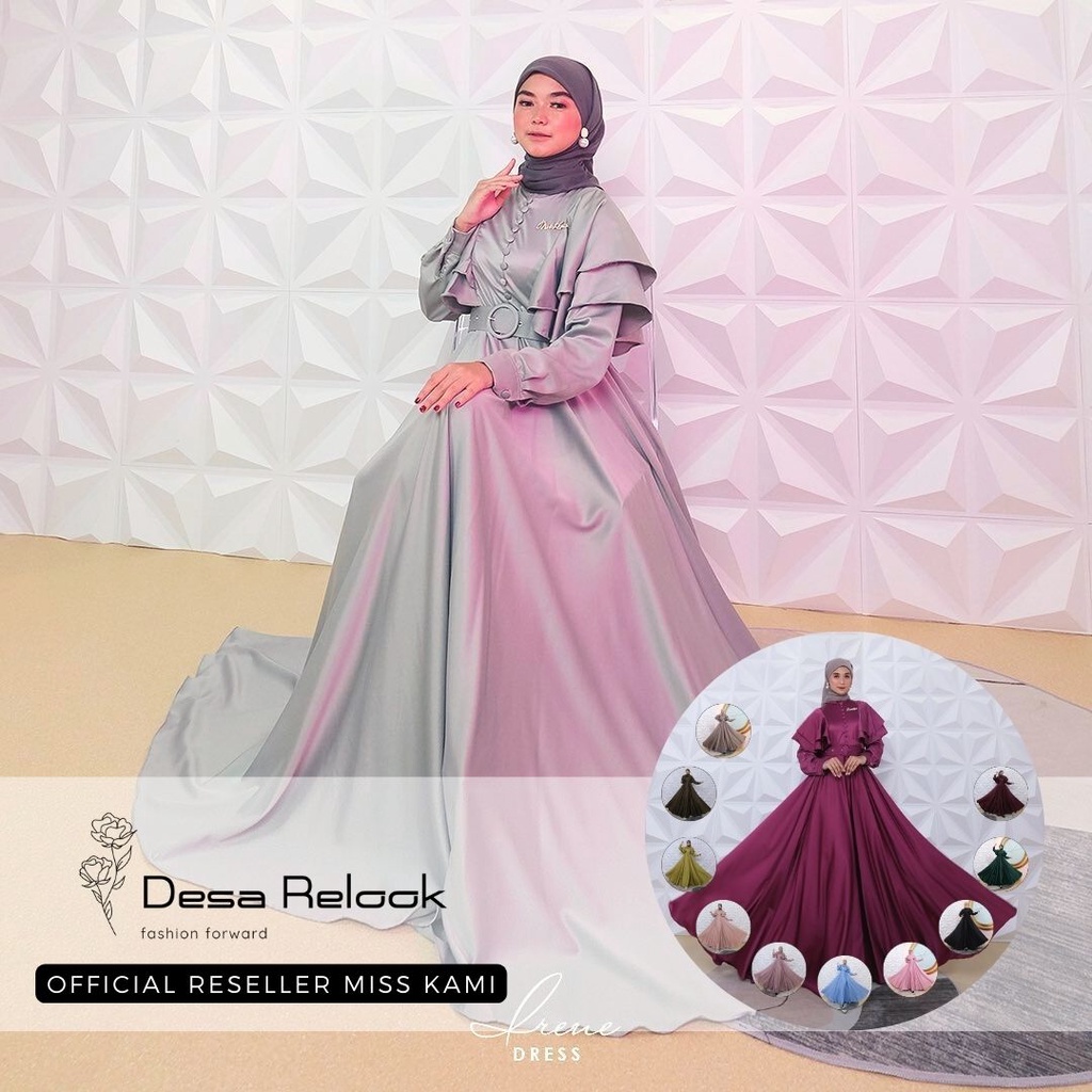Irene Dress by MK | Miss Kami Hijab | Misskami | Free Belt