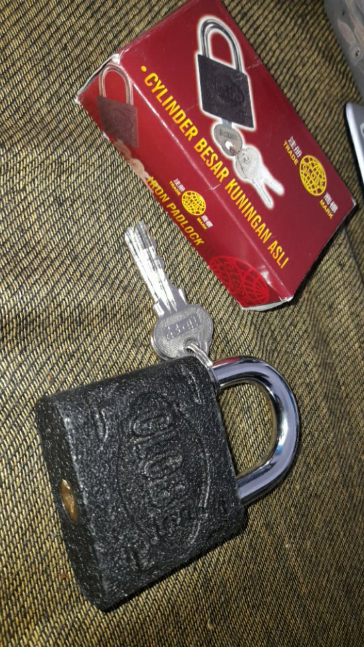 Globe Gembok Pagar Pintu Rumah 60mm