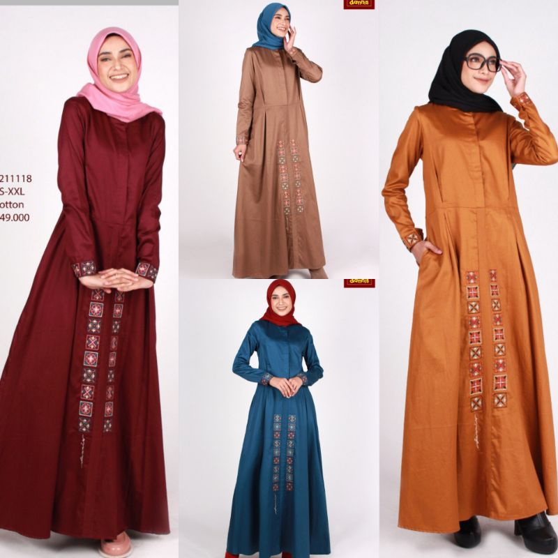 ABAYA DANNIS TERBARU // ABAYA DANNIS A211118
