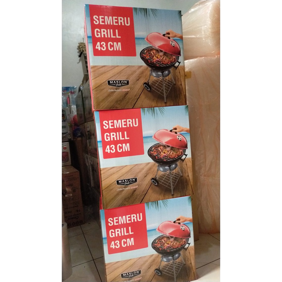Maspion Panggangan Semeru Grill 43 Cm Panggangan Serbaguna bbq
