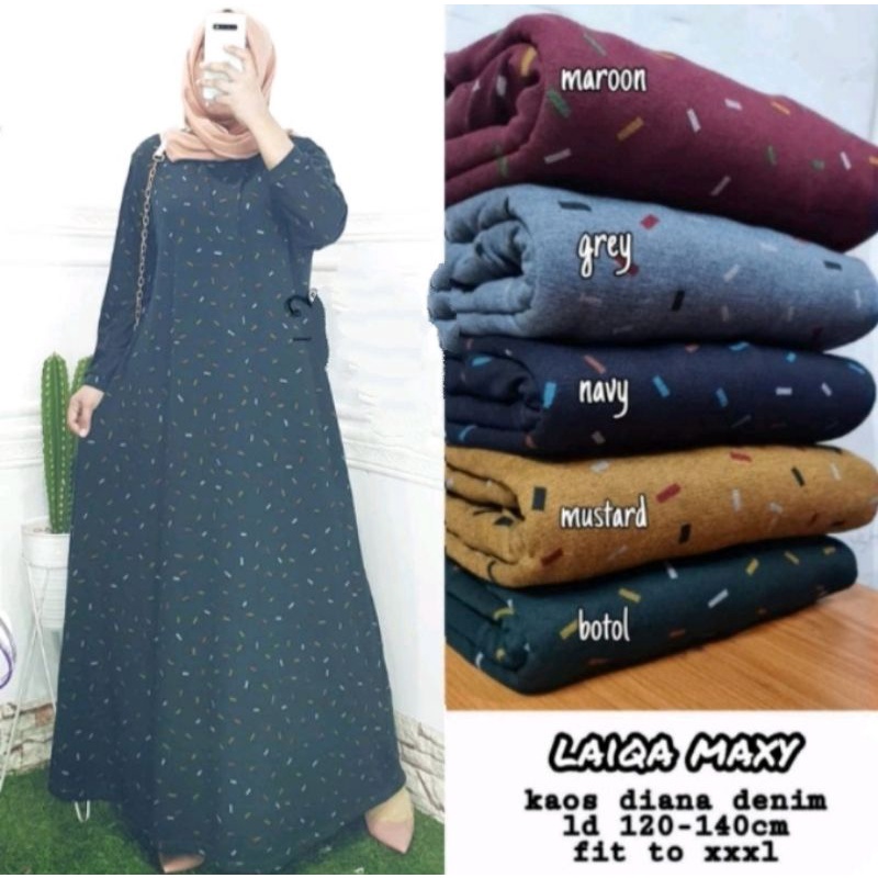 GAMIS HARIAN MURAH ADEM JUMBO