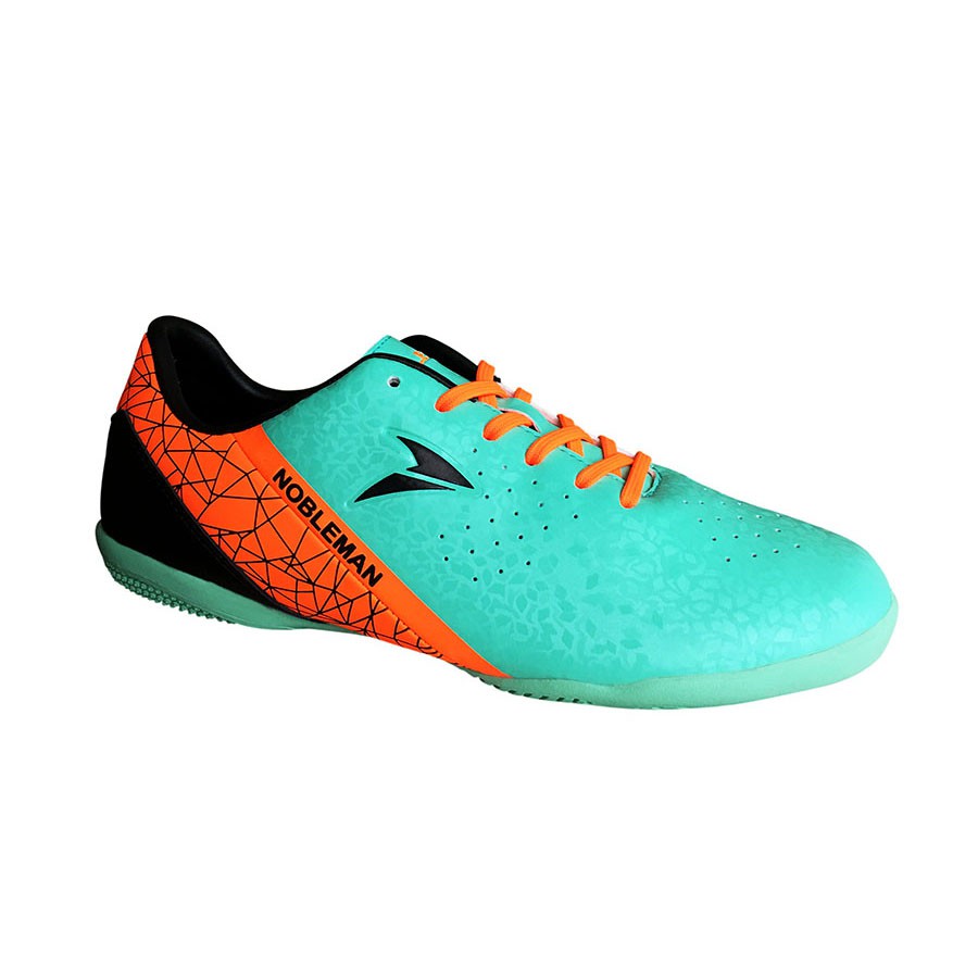 Nobleman Sepatu  Futsal  Anak Fury  Jr Jade Orange Shopee 