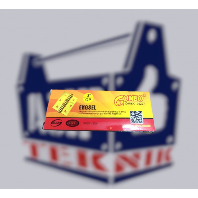 Engsel pintu gomeo 3 inch engsel jendela 3&quot;x 2.5&quot; bagus murah