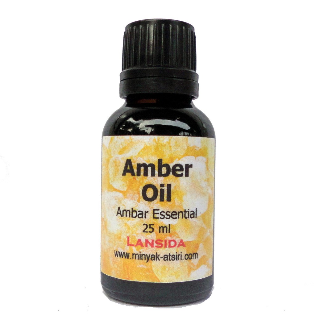 Minyak Ambar 25 ml Amber Essential Oil Pinus Succinifera