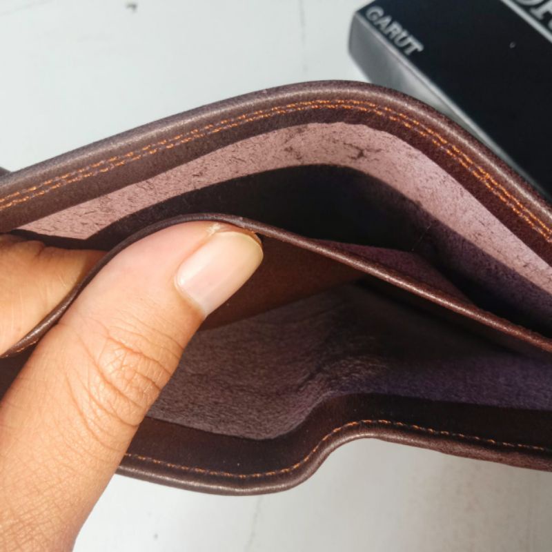 Dompet Kulit Berdiri 100% Full Kulit Luar Dalam Full Up Premium