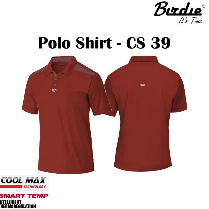 BIRDIE GOLF SHIRT CS39 BLUE