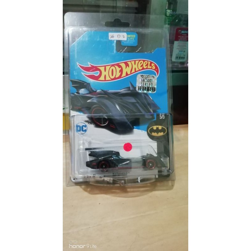 HOTWHEELS BATMOBILE DC FACTORY SEALED SUPER TREASURE HUNTS