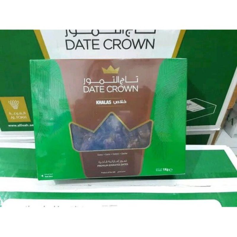 

Kurma Date Crown 1Kg Free Madu Murni Akasia 100g