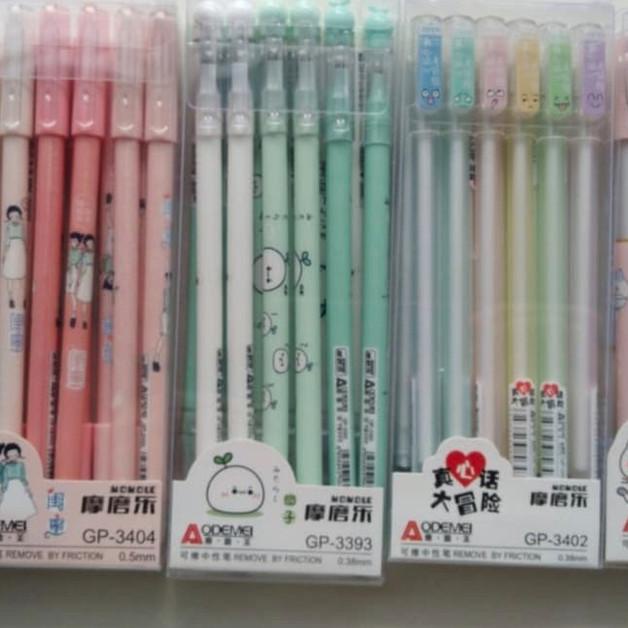 

Barang Baru pulpen Aodemei bisa di hapus 1 pak isi 12 pcs T5D#