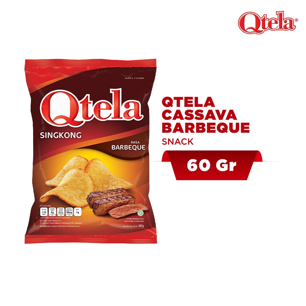 

Qtela Singkong BBQ / Qtela Tempe Cabe Rawit 60gr