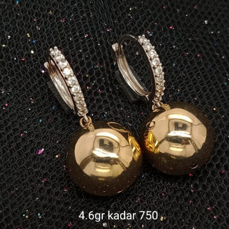 Anting Emas 17 K - 4.6gr Kadar 750 - 2282