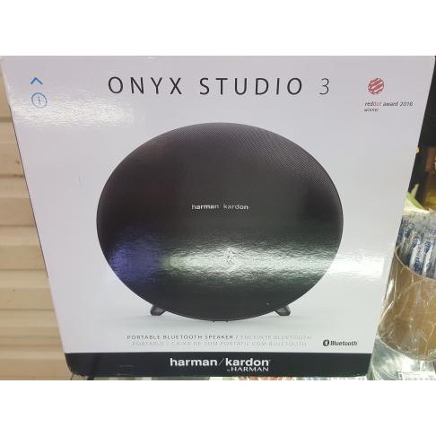 HARMAN KARDON ONYX STUDIO 3 Portable Bluetooth Speaker - Hitam