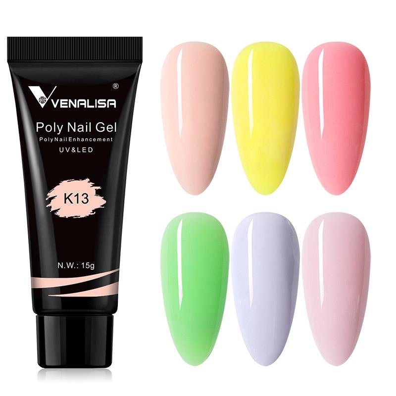 Polygel Venalisa / Polygel Acrylic Gel 15ml Nail Extention Venalisa / Gel Extension Kuku 15ml